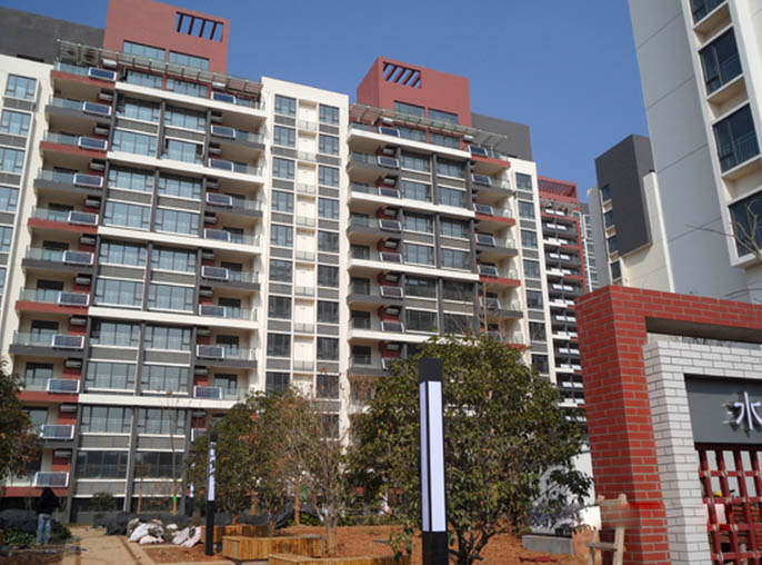 分離式壁掛式太能小區案例